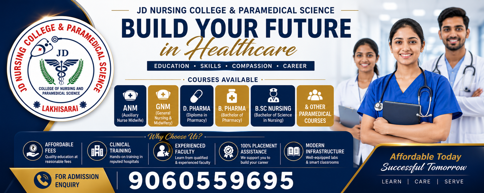 JD Nursing College - Welcome